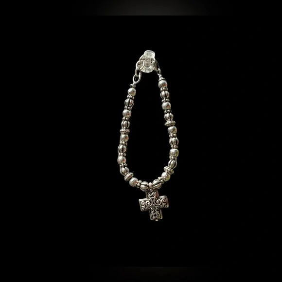 Brighton Silver Cross Bracelet - Picture 2 of 5